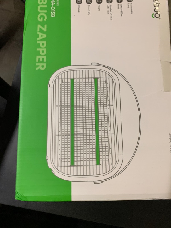 Photo 1 of Buzbug LED Bug Zapper Indoor, 10 Years Lifespan Lamp Sustainable Less Power, Durable High-Voltage Electric Mosquito Zapper, Fly Trap Mosquito Trap, Fly Killer -MA015B