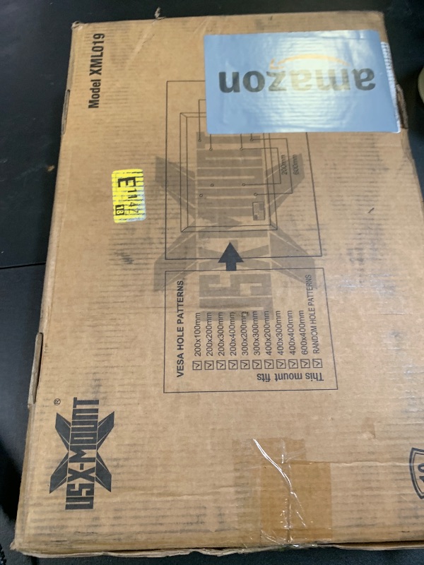 Photo 1 of USX Mount Full Motion TV Wall Mount for 42-85 inch, TV Mount Swivel and Tilt,Wall Mount Bracket with Dual Articulating Arms Up to 132lbs, VESA 600x400mm, Max 16" Wood Studs, UL Listed XML019