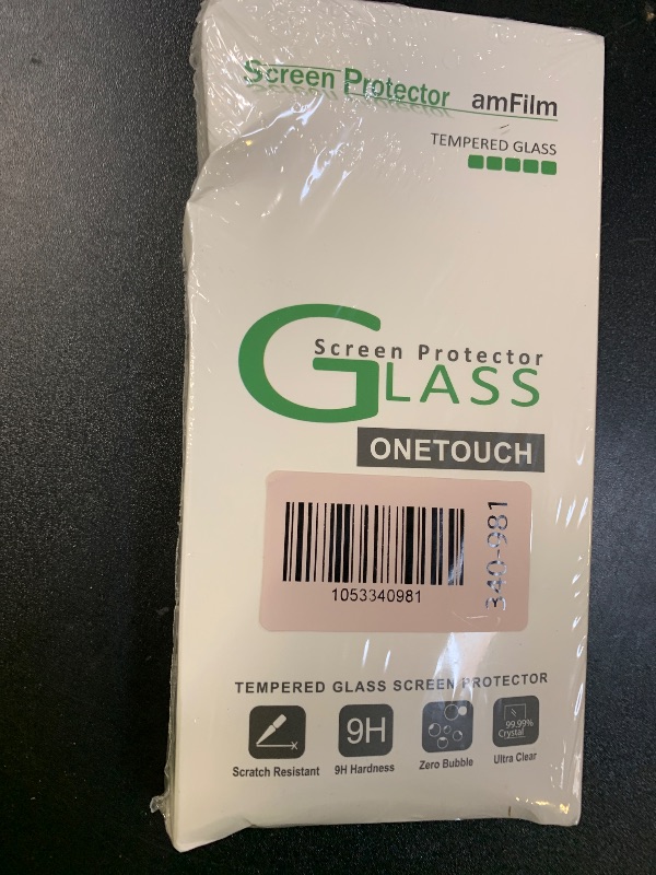 Photo 1 of amFilm Auto-Alignment OneTouch for iPhone 16 [6.1''] Screen Protector + Camera Lens Protector, Tempered Glass, 30 seconds Installation, Bubble Free, Case Friendly, Anti-Scratch [2+2 Pack]