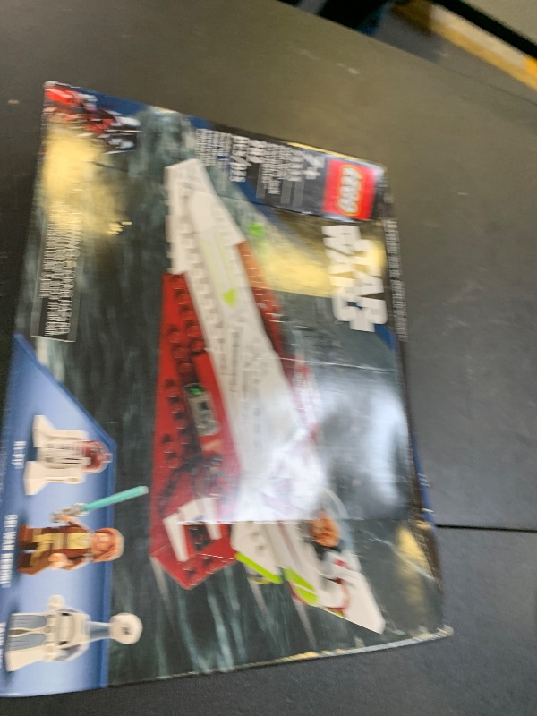 Photo 1 of LEGO Star Wars OBI-Wan Kenobi's Jedi Starfighter 75333 Building Toy Set - Features Minifigures, Lightsaber, Clone Starship from Attack of The Clones, Great Gift for Kids, Boys, and Girls Ages 7+
