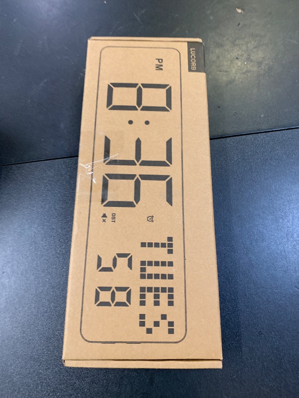Photo 1 of Gym Timer,12'' Digital Wall Clock with Seconds Date for Home Gym, 5 Display Modes |4 Alarms | Remote Control Interval Workout Countdown Timer/Stopwatch for Classroom Office Living Room