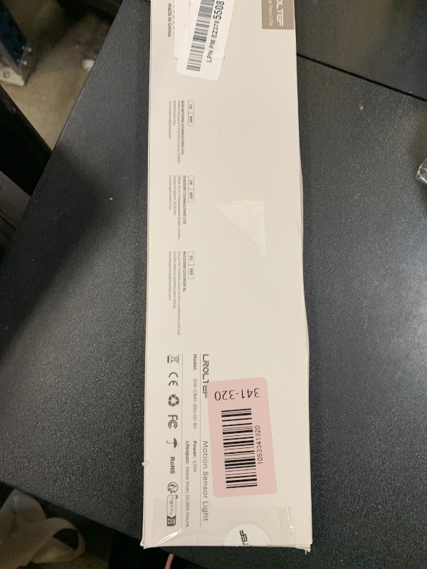 Photo 1 of LROLTEF Under Cabinet Kitchen Lights, Motion Sensor Dimmable 30cm 2200mAh 6500K LED Under Counter Rechargeable Wardrobe Indoor Night Lights for Kitchen Shelf Stairs Closet 2 Pack