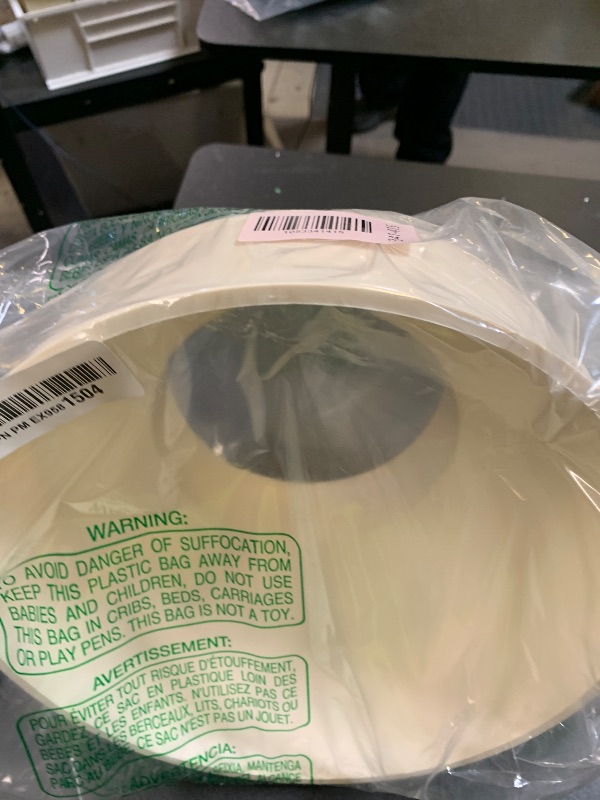Photo 1 of PATIKIL 10" to 6" Duct Reducer, PVC Pipe Increaser Adapter Ducting Airflow Tube Pipe Fitting for DWV (Drain, Waste and Vent) Ventilation Ducting, White