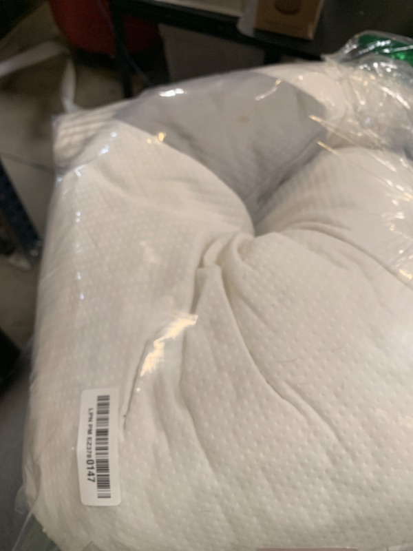 Photo 1 of SAHEYER Side Sleeper Pillow for Shoulder Pain, U-Shaped Body Pillow for Adults, Contoured Support Shredded Memory Foam Pillow for Neck, Back, Arm Pain Relief with Removable Washable Cover (25.6 Inch