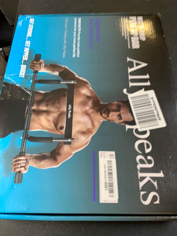 Photo 1 of ALLY PEAKS Pull Up Bar Thickened Steel Pipe Super Heavy Duty Steel Frame Upper Workout Bar| Multi-Grip Strength for Doorway | Indoor Chin-Up Bar Fitness Trainer for Home Gym Portable (silver2)