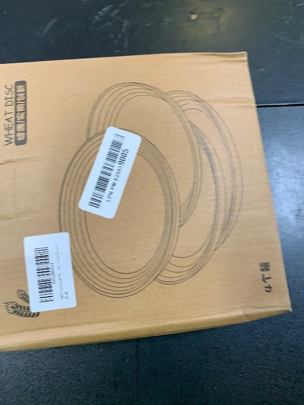 Photo 1 of CAMBUY Wheat Straw Plates Lightweight Unbreakable Dinner Dishes Plates Set Dishwasher & Microwave Safe (Large 4 Pack 8')