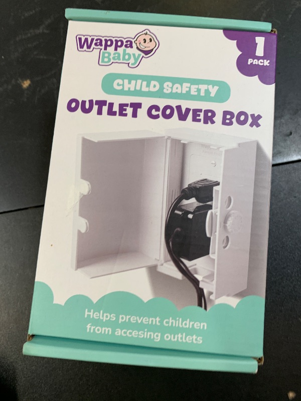 Photo 1 of Outlet Cover BOX Baby Proofing (1-Pack) Patented Dual-Lock for Much Better Toddler Proofing, Easy Operation, Simple 3 Step Install with Included Screws. Provides Extra Space Inside for Plugs,Adapters