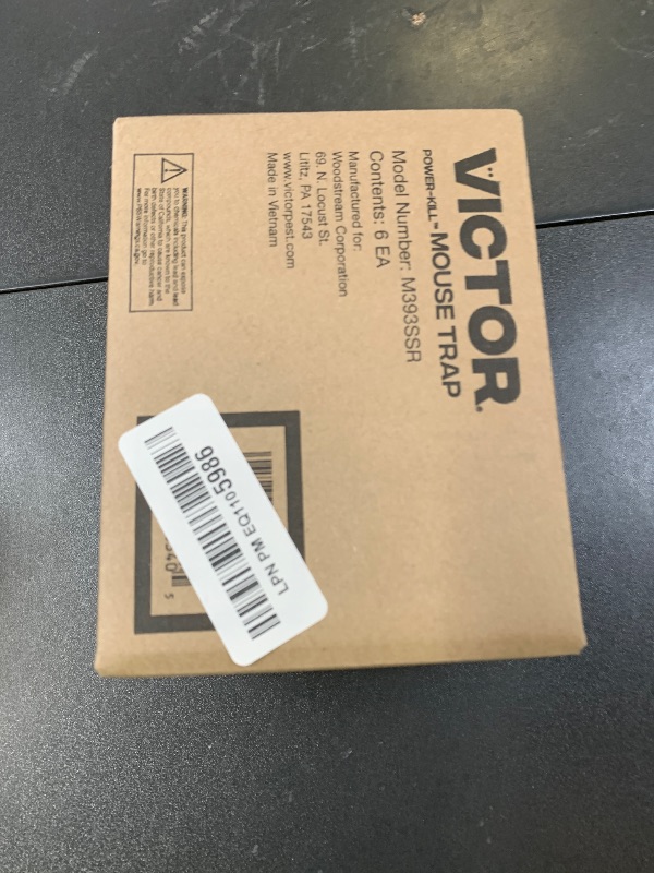 Photo 1 of Victor Power-Kill Humane Mouse Traps M393SSR - 6 Easy Set, Reusable, Power-Kill Victor Mouse Traps