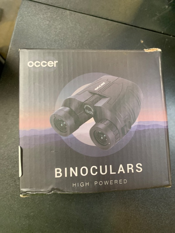 Photo 1 of Occer 12x25 Compact Binoculars for Adults and Kids, Large Eyepiece Waterproof Binocular with Low Light Vision,High Powered Easy Focus Binoculars for Bird Watching,Outdoor Hunting,Travel,Sightseeing