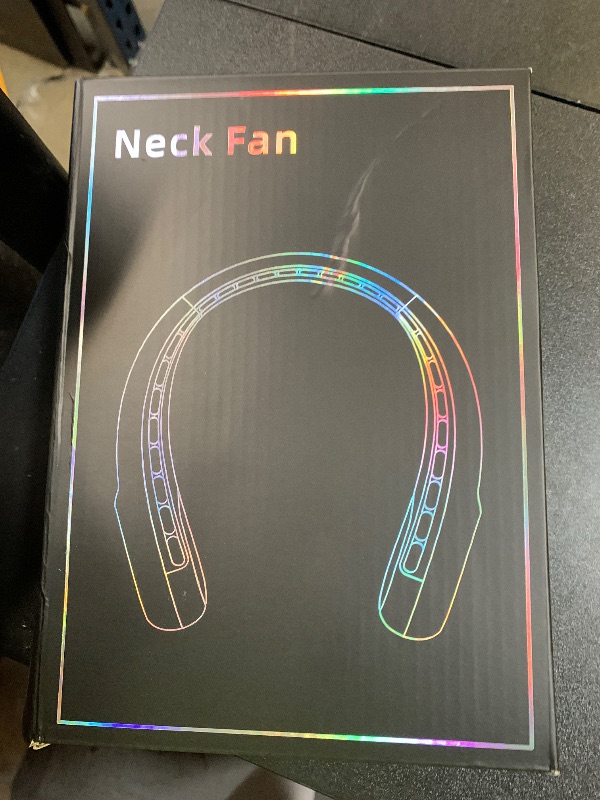 Photo 1 of KIDEE Neck Fan, Portable Bladeless Neck Fans, Upgrade 360° Airflow, Super Quiet, 3 Speeds, 4000mAh Personal Wearable Neck Fan, Upgraded Cooling Air Volume USB Rechargeable Hands Free Fan