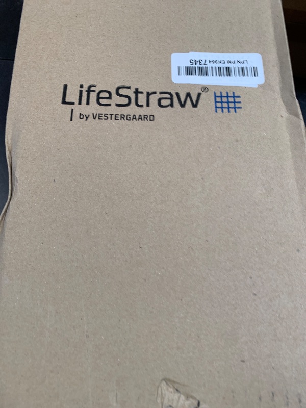 Photo 1 of LifeStraw Home– Water Filter Pitcher, 7-Cup, Glass with Silicone Base, Juniper, for Everyday Protection Against Bacteria, Parasites, Microplastics, Lead, Mercury, PFAS and a Variety of Chemicals
