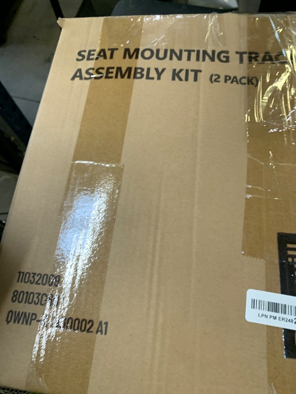 Photo 1 of Racewill Slider Seat Track Set of 2 with Seat Mounting Hardware kit, Universal Seat Slider Compatible with Sparco, NRG, Bucket Seat and Racing Seat