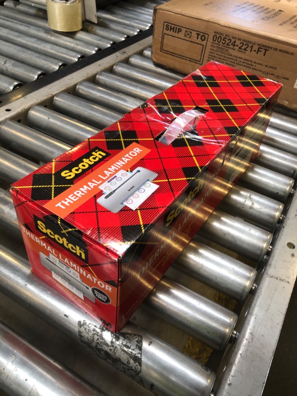 Photo 1 of MMMTL906 - Scotch PRO Thermal Laminator, 2 Roller System, 16.06 x 4.25 x 4.96 Inches