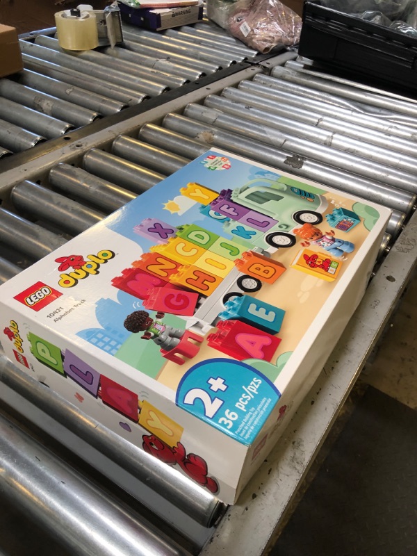 Photo 1 of LEGO DUPLO Town Alphabet Truck Toy - Toddler Learning & Educational Toys for Preschool, Ages 2+ - Alphabet Blocks for Boys & Girls - Baby Gift Ideas for Birthdays - 10421