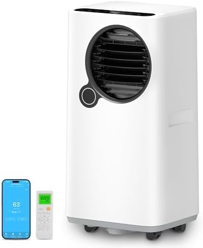 Photo 1 of Portable Air Conditioners, 16000 BTU 6-in-1 Cooling, Dehumidifier & Fan, Ultra Quiet with 24H Smart Timer, Auto Shut-Off & Child Lock for Home/Bedroom/Office
