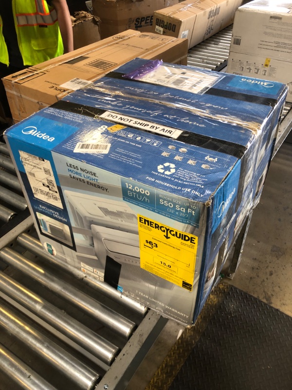 Photo 1 of Midea MAW12V1QWT U-Shaped AC Window Air Conditioner