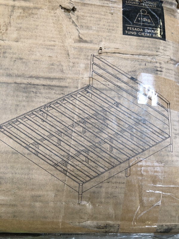 Photo 1 of songmics home bed frame bettgestell