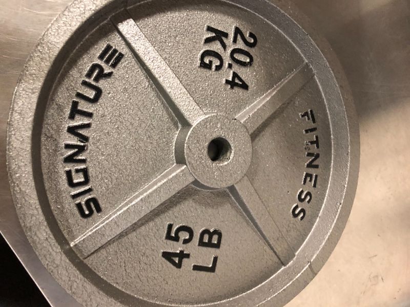 Photo 1 of 45 pound plate 