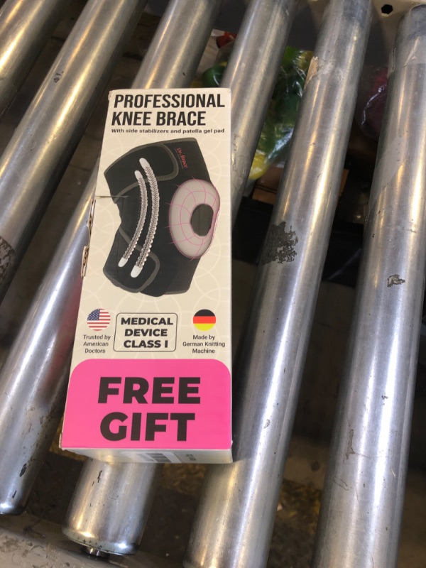 Photo 1 of DR. BRACE ELITE Knee Brace with Side Stabilizers & Patella Gel Pads for Maximum Knee Pain Support and fast recovery for men and women-Please Check How To Size Video (Orion's, Medium)