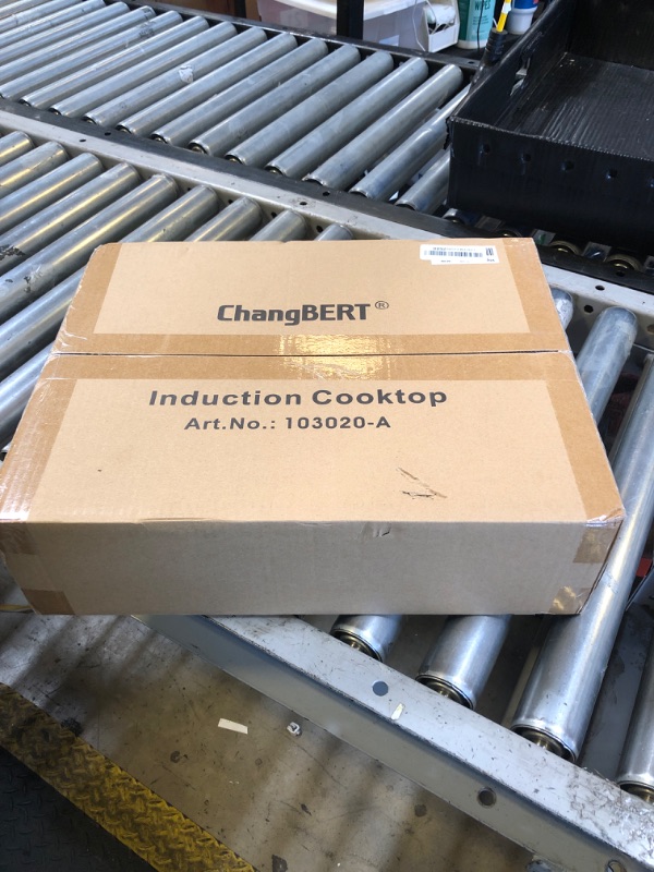 Photo 1 of ChangBERT Induction Cooktop, Commercial Grade Portable Cooker, Large 8” Heating Coil, Premium Stainless Steel Countertop Burner with NSF Certified, 10 Hours Timer Powerful 1800W Professional Hot Plate
