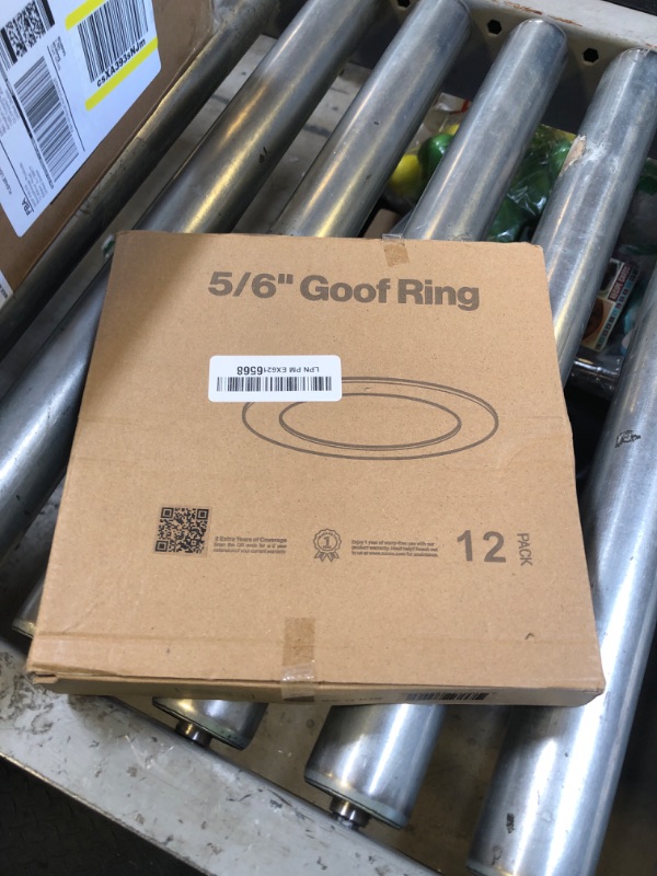 Photo 1 of Sunco 12 Pack Goof Rings for 6 Inch Recessed Lights, Flush Mount White Can Light Trim Ring Cover, Outer Diameter 8.6 Inch, Inner Diameter 6.2 Inch, Paintable Surface, Matte Finish.