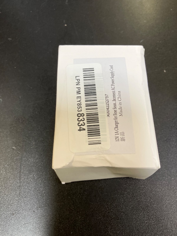 Photo 1 of FNKTQL 12V 1A Charger for Bose SoundLink Mini(1st Gen ONLY),Speaker 413295 359037-1300 371071-0011 SoundDock XT 626209-1300 1900 PSA10F-120 Replacement AC Power Supply Cord