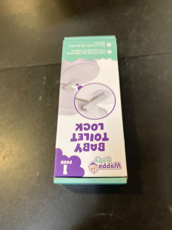 Photo 1 of Baby Toilet Lock by Wappa Baby - 9"L x 4"W - Ideal Baby Proof Toilet Lid Lock - No Tools Needed Easy Installation with 3M Adhesive - Top Safety Toilet Seat Lock - Fits Most Toilets - White (1 Pack)