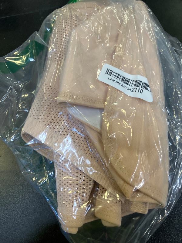 Photo 1 of Moolida Abdominal Binder Post Surgery Postpartum Belly Band Belly Wrap Hernia Belt (Nude, XL)