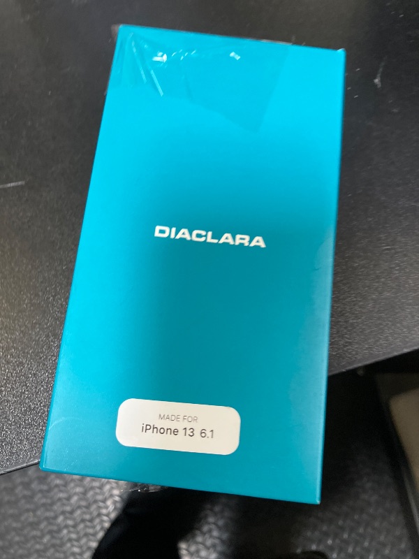 Photo 1 of Diaclara Designed for iPhone 13 Case, Full Body Rugged Case with Built-in Touch Sensitive Anti-Scratch Screen Protector, Soft TPU Bumper Case for iPhone 13 6.1" (Peacock Cyan)