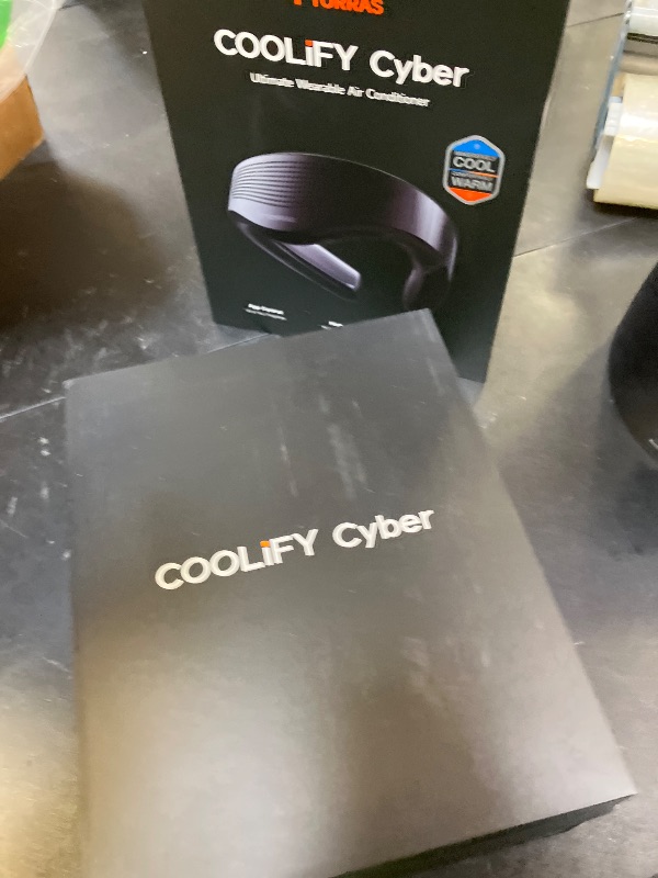 Photo 1 of TORRAS 2025 Top Al Neck Fan Air Conditioner Coolify Cyber, Portable Neck Fans that Blow Cold Air?No.1 Coolest & 720° Immersive Cooling? Personal AC Rechargeable for Outdoor/Indoor. Gifts for Dad/Mom