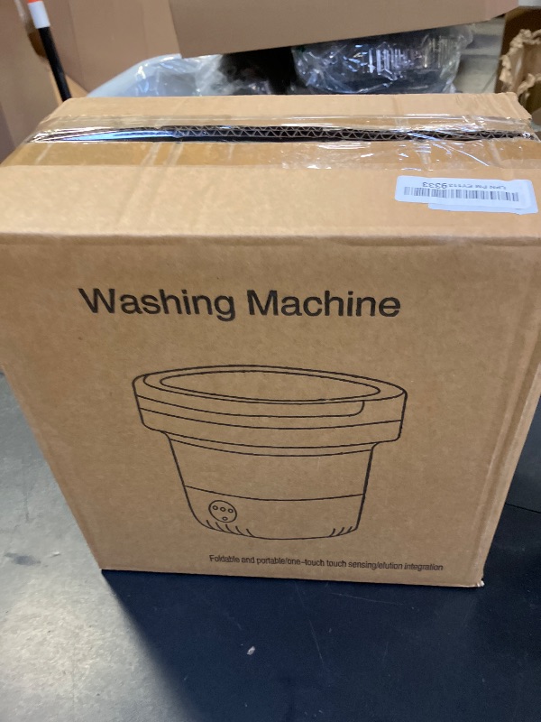 Photo 1 of Portable Washing Machine, 16L Upgraded with Spin Basket Laundry Machine, 3 Cleaning Modes Suitable for Small Clothes, Foldable Design Ideal for Hotel, Home, Apartment and Campain
