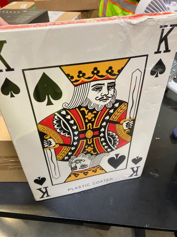Photo 1 of JUMBO PLAYING CARDS 