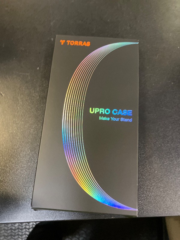Photo 1 of TORRAS Magnetic Ostand for iPhone 15 Pro Max Case, Military Grade Drop Tested, Compatible with MagSafe, Built in Kickstand, Translucent Slim Back Soft Edge 6.7 inch 2023, Frost Black