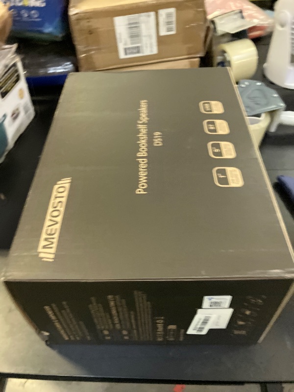 Photo 1 of Active Bookshelf Speakers 36W RMS - BT 5.4 Wireless Speaker with 5 Inch Woofer, Silk Dome Tweeter PC Speakers - USB Digital Audio Studio Monitors Bass & Treble Adjust AUX Input for Record Player TV