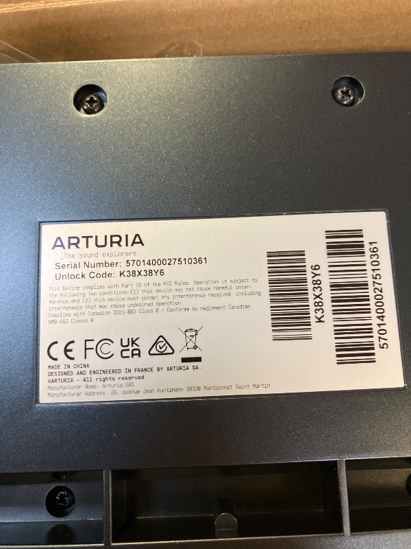 Photo 1 of Arturia - MicroFreak Synthesizer Keyboard - 25-Key Hybrid Synth with PCB Keyboard, Wavetable & Digital Oscillators, Analog Filters