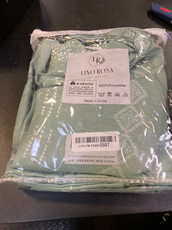 Photo 1 of Sage Green Curtains for Bedroom,Cute Floral Farmhouse Blackout 70% Room Darkening Light Green Boho Pattern Cottage Core Curtains for Living Room 2 Panels 84 Inches Long