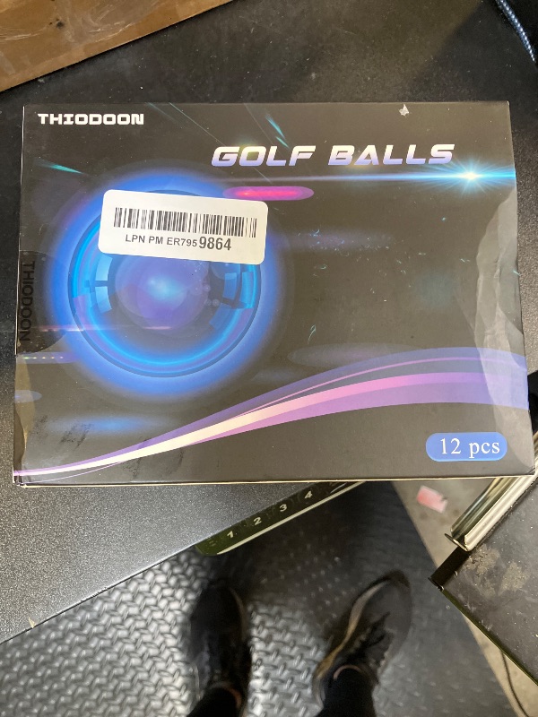 Photo 1 of THIODOON 12 Pack Upgraded Glow in The Dark Golf Balls New Version Light up Led Golf Balls Night Golf Gift Sets for Men Kids Women