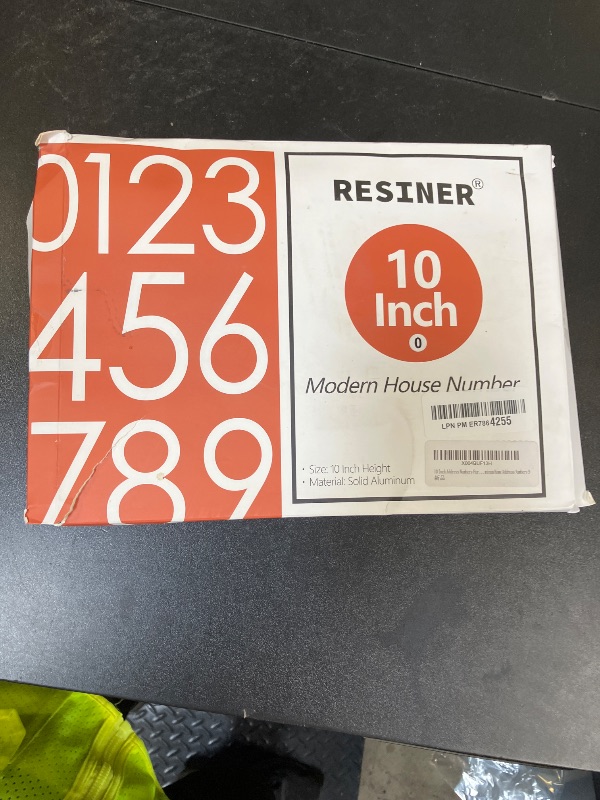 Photo 1 of 10 Inch Address Numbers For House,Modern Large House Numbers For Outside Floating, Outdoor Metal House Numbers Matte Black Vertical Horizontal Aluminum Home Address Numbers 9