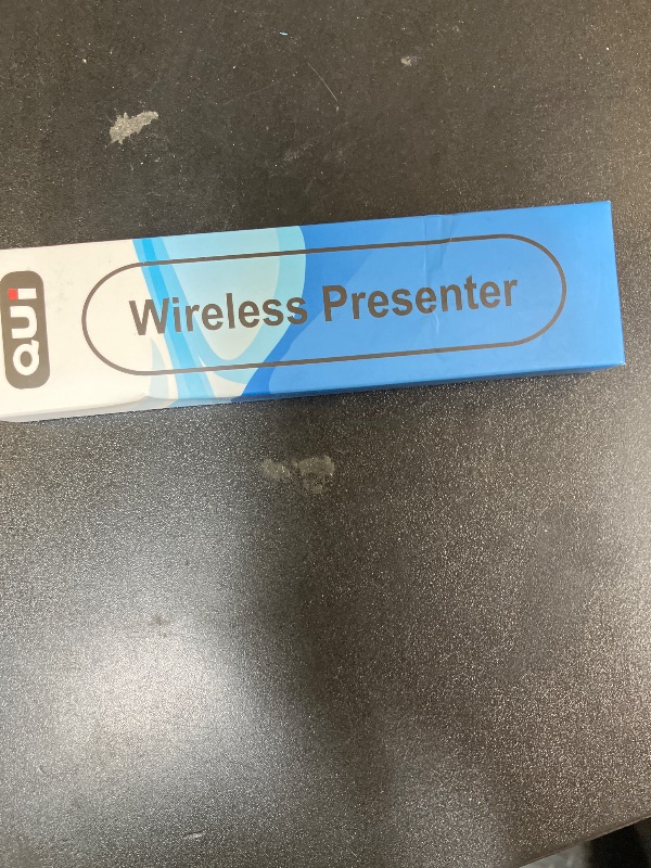 Photo 1 of QUI Presentation Clicker for PowerPoint, RF 2.4GHz USB Wireless Presenter Remote with Volume Control, PowerPoint Clicker Slide Advancer for Mac, Windows, Laptop, Keynote