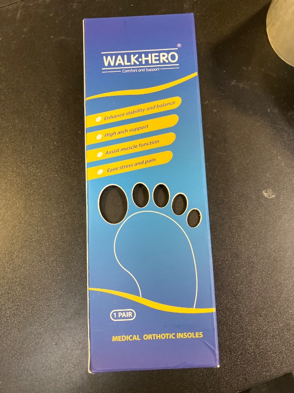 Photo 1 of Plantar Fasciitis Feet Insoles Arch Supports Orthotics Inserts Relieve Flat Feet, High Arch (Mens 4-4 1/2 | Womens 6-6 1/2)