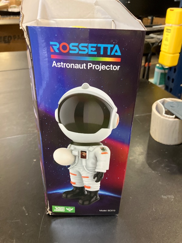 Photo 1 of Rossetta Astronaut Galaxy Projector, Star Projector for Bedroom, LED Night Light for Kids Room with Timer and Remote, Room Decor Aesthetic, Home Decor, Gifts for Adults, Teens, Christmas, Birthday