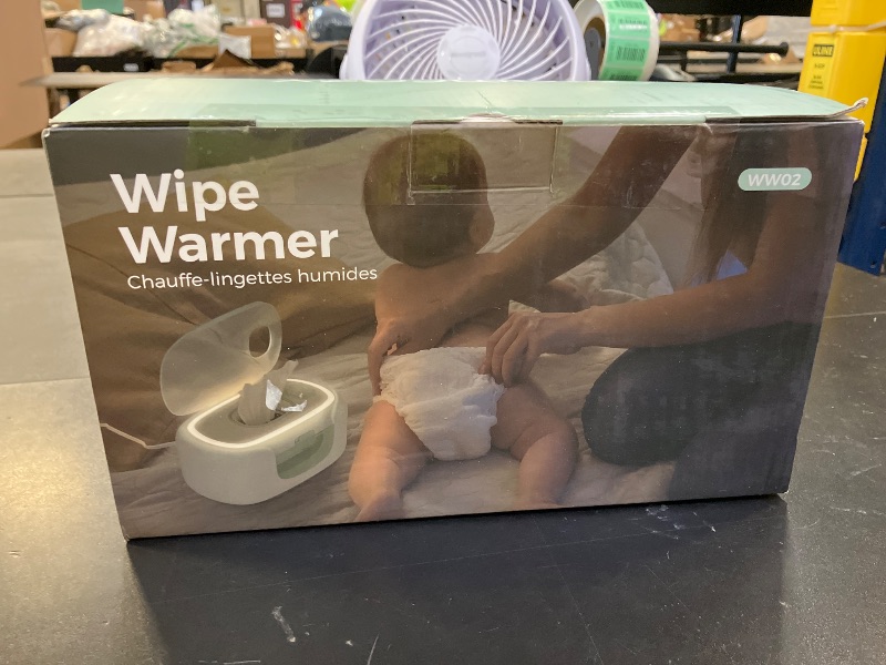 Photo 1 of Momcozy New Baby Wipe Warmer, Large Capacity Wipe Dispenser Compatible with 60-80pcs,10-Min Fast Heating,4 Temperature Modes,Innovative Spring Design,Silicone&Top Seals,Even Heating,3-Level Nightlight
