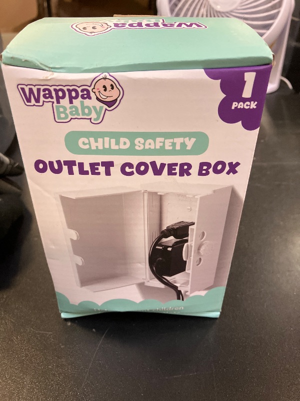 Photo 1 of Outlet Cover BOX Baby Proofing (1-Pack) Patented Dual-Lock for Much Better Toddler Proofing, Easy Operation, Simple 3 Step Install with Included Screws. Provides Extra Space Inside for Plugs,Adapters