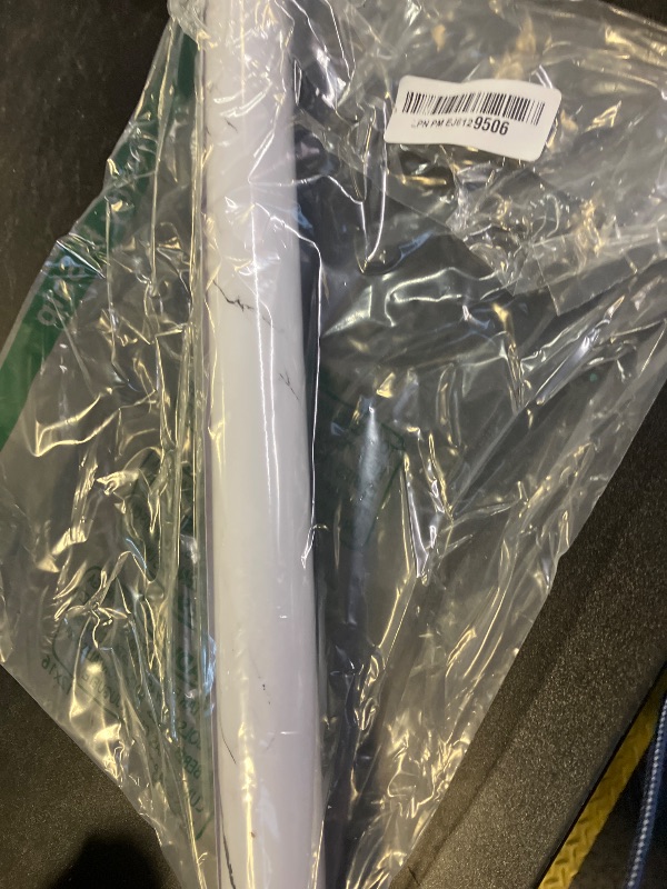 Photo 1 of TOTIO White Marble Contact Paper Textured White Granite Wallpaper Peel Stick Countertop Contact Paper Removable Waterproof Adhesive Paper Thick Glossy Marble Wall Paper Roll Kitchen Table Vinyl Wrap