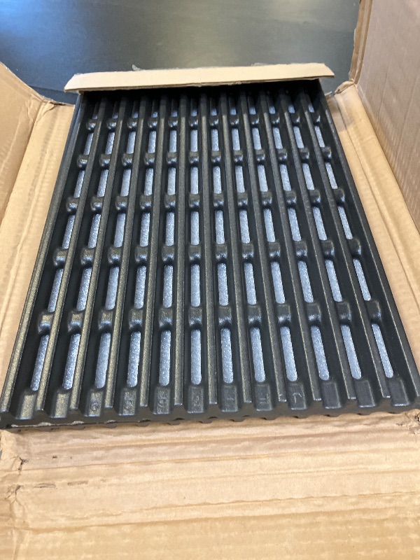 Photo 1 of Premium 7639 Cooking Grill Grates Replacement Parts for Weber Spirit 300 and GS4 Spirit II 300 Series, Heavy Duty Cast Iron Grill Grates for Weber Spirit 700, Genesis Gold B & C, Genesis Silver B & C