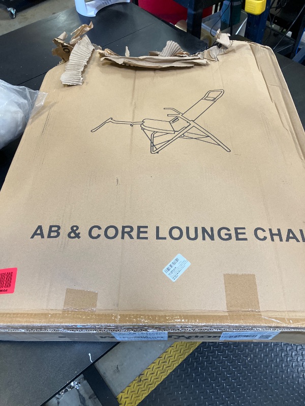Photo 1 of BODYRHYTHM Core & Ab Lounge Workout Chair, an Fitness System for Muscle Activating Workout and Inversion Therapy for Back Relief to Burn Calories and Work Muscles Simultaneously (Black)