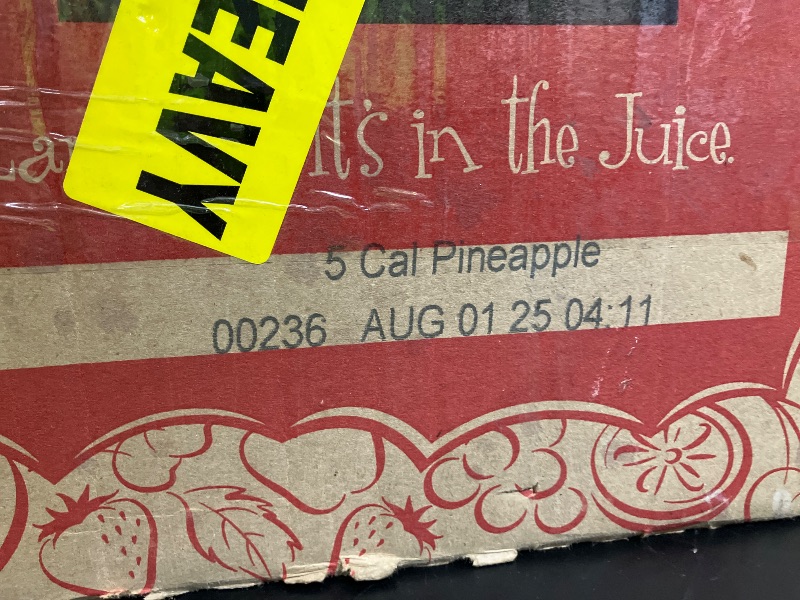 Photo 1 of Langers 5 Cal Pineapple Juice Cocktail, 64 Fl Oz (Pack of 8) Expiration Date 08/01/2025