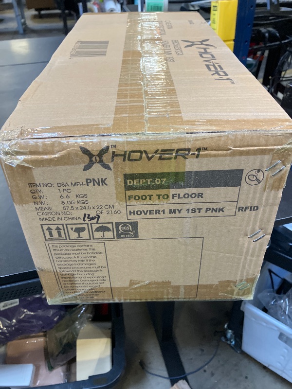 Photo 1 of Hover-1 My First Hoverboard Electric Self Balancing Hoverboard for Kids with 5 mph Max Speed, Dual 150W Motors, 6.3” Tires, 3 Miles Max Range, and LED Headlights Self Balancing Scooter