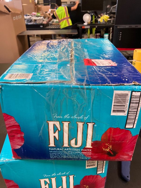 Photo 1 of Fiji Natural Artesian Water - 24 pack, 16.9 fl oz bottles EXP 03/16/2027