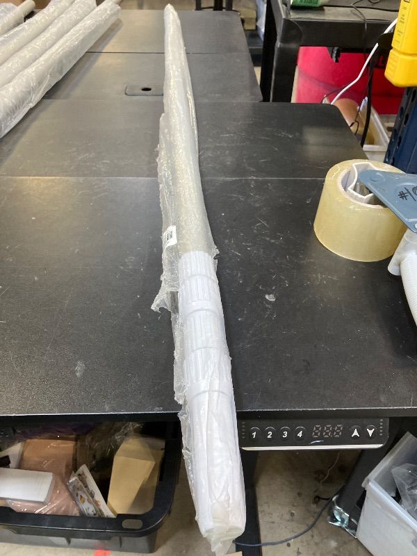 Photo 1 of SplashTech 1.25" Smooth Telescopic Pool Pole, Extending from 4 to 12 Feet - Universal Pool Poles for Cleaning Made of Durable, 1mm Thick Aluminium - Extendable Pole for Pool Maintenance.
